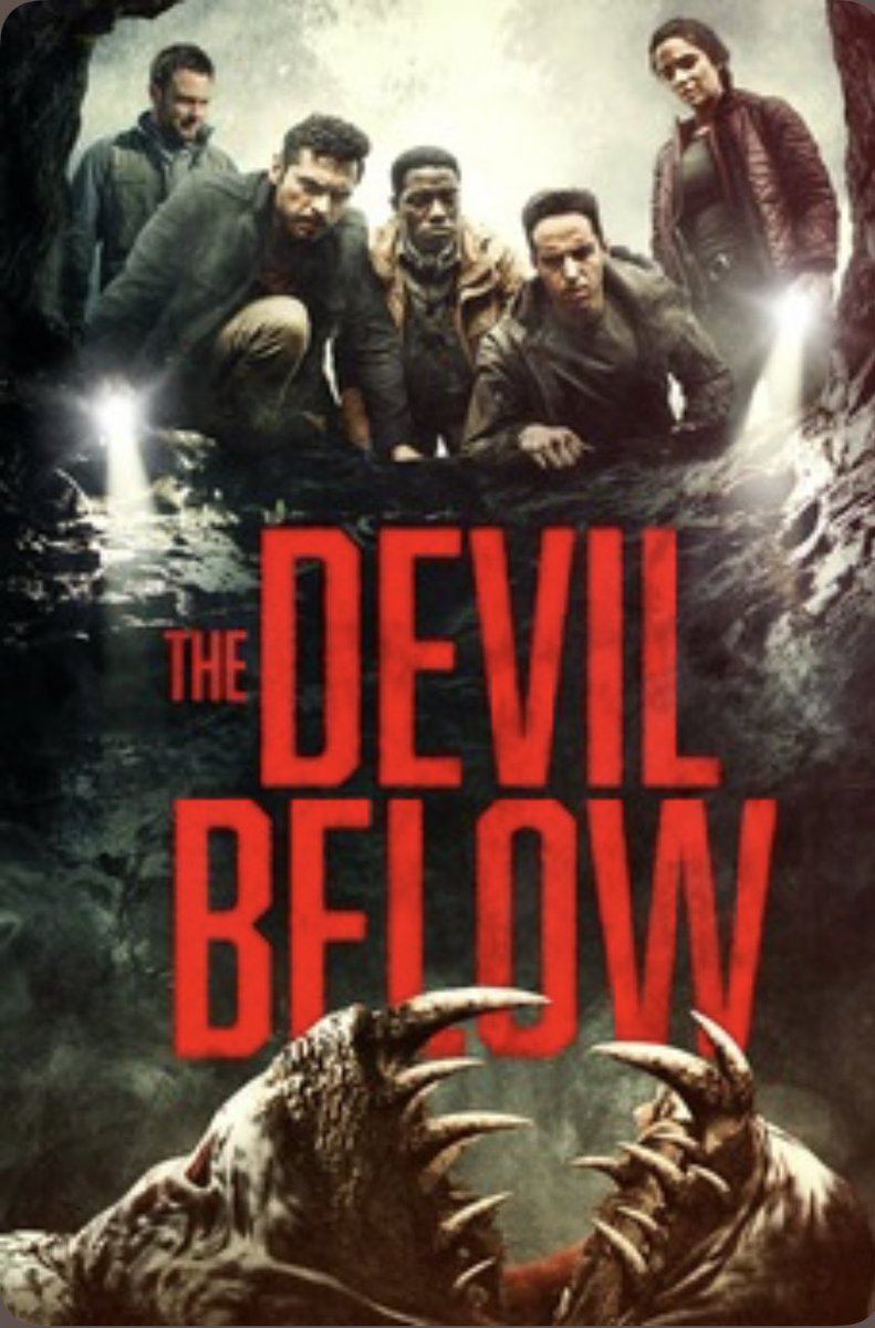 Random_Girl_Val's tweet photo. 🍿 Tonight for #Horror October 🎃 watching #movie 🎥 #TheDevilBelow 📺 Miners dig a hole 🕳 to Hell? 😱 And Killer Monsters emerge 👹 Years later a team sets out on a secret Scientific Expedition 🔬

What could go Wrong..? 💀 

#Halloween #movies #horrormovie #HorrorOctober https://t.co/GOwVf7KGzY