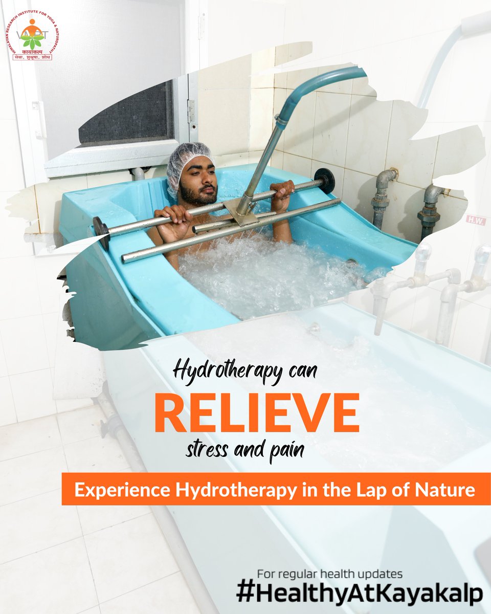 Kayakalpalampur's tweet photo. Hydrotherapy is the use of water to treat a disease or to maintain health. Water has many properties that give it the ability to heal.
At Kayakalp, we have trained therapists to guide you and give you the best treatment.

#hydrotherapy #hydrotherapybath #hydrotherapycenter https://t.co/lbd5He83N6