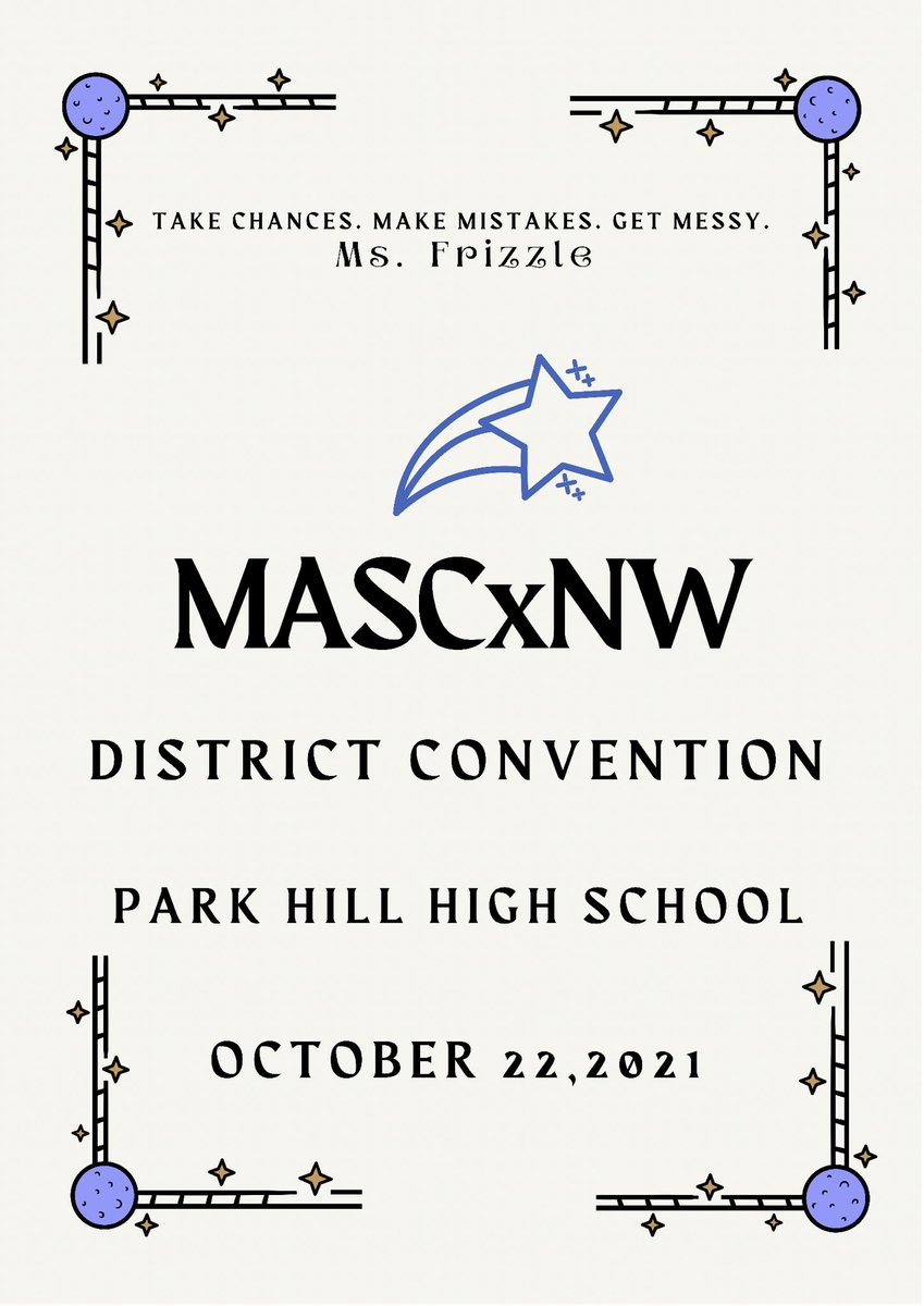 Get excited MASC, districts are back! #MASCxNW