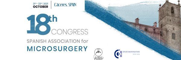 Nanbiosis's tweet photo. 18TH CONGRESS SPANISH ASSOCIATION FOR MICROSURGERY
🗓️October 21-23 
@ccmijesususon, Cáceres, Spain
#ICTSNews
👉https://t.co/5X1XmJTtqD 👈 https://t.co/iu0JQ2TdBS