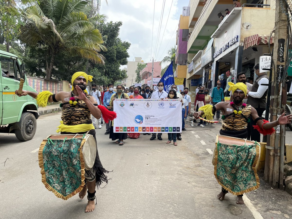 SinghalSailesh's tweet photo. As we localise @SDG2030, it’s our topmost priority in bringing local art & culture at forefront as the cutting theme to all #17SDGs in order to #BuildSustainableNOW for #GenSDGs
@narendramodi @PMOIndia @drashwathcn @UNinIndia @theYouthReps @ErikSolheim @satyatripathi @deespeak https://t.co/vx9F7G6rhy