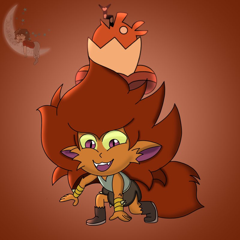 SansaactheOCBoi's tweet photo. A fanart of Eberwolf, head leader of the Beast Keeping Coven, voiced by @KariWahlgren, and I hope y’all like it!!!💖💖💖💞💞💞#TheOwlHouse #TheOwlHouseSeason2 #theowlhousefanart #theowlhousefanarts #Eberwolf #BeastKeepingCoven https://t.co/LjhAjq9Fq1