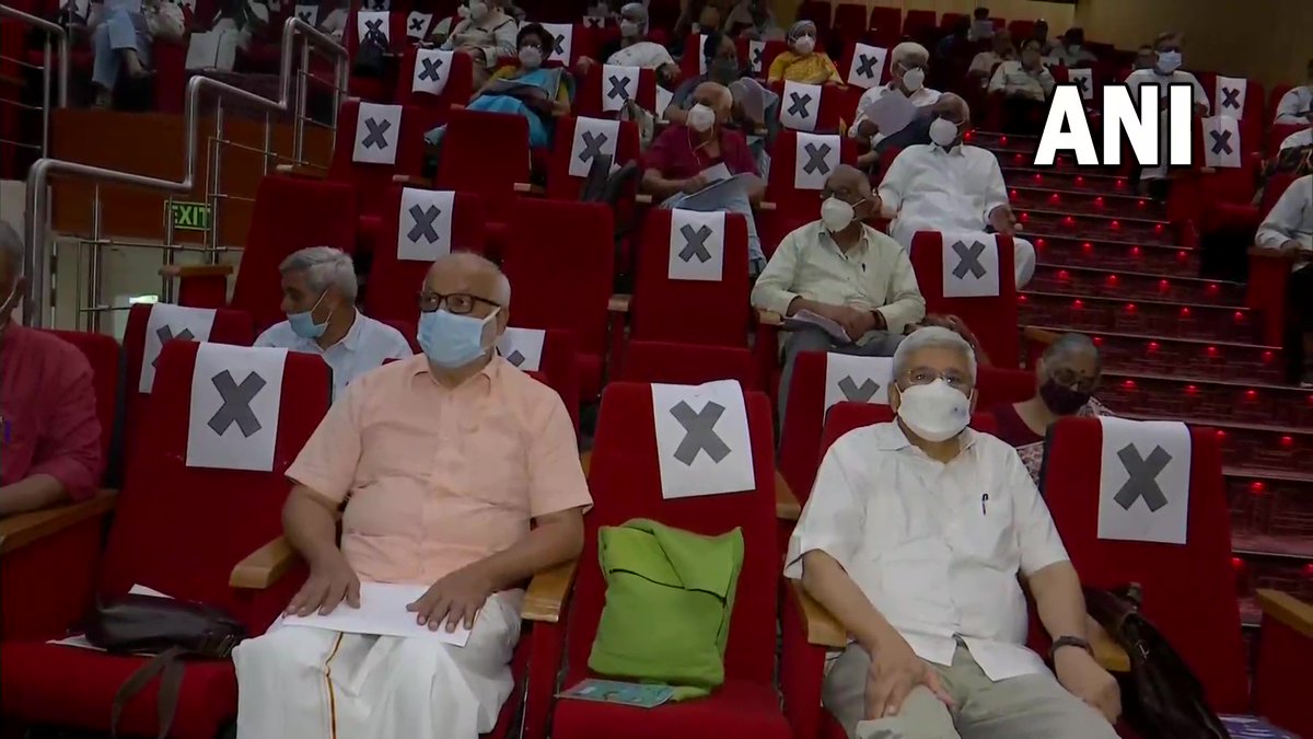 ANI's tweet photo. Three-day Central Committee meeting of Communist Party of India (Marxist) gets underway in Delhi https://t.co/Y96WoH6DLN