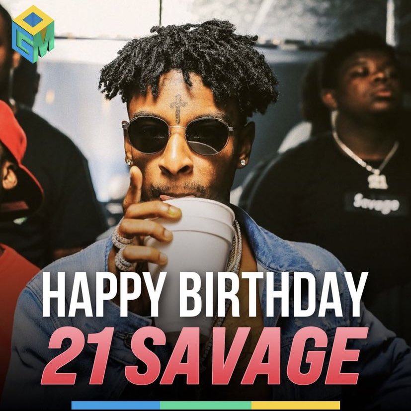 OGMusicCo's tweet photo. Happy birthday to @21savage and @RoddyRicch! 🎉🎈

top 5 tracks from their discography? 🧐 #OGM https://t.co/m0akjo1hIj