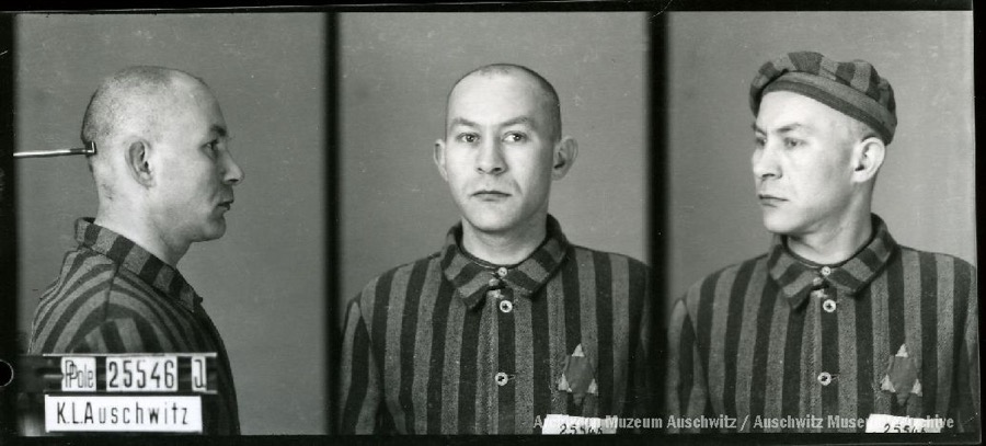 AuschwitzMuseum's tweet photo. 23 October 1907 | A Polish Jew, Salomon Schlittner, was born in Sanok. A tailor.

In #Auschwitz from 26 February 1942.
No. 25546
He perished in the camp on 23 March 1942. https://t.co/DwW3gysxJL