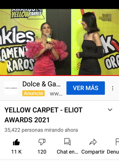 DuulceeLopez's tweet photo. Amara pisando la Yellow  carpet 🤩 los aplausos a distancia son para ti @QueAmaralinda @EliotMedia https://t.co/zMyXVSGn7X