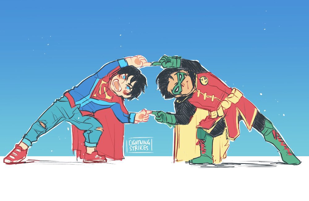 LStrikesArt's tweet photo. Super Sons animated movie?? Let’s go!! https://t.co/cMJgYw5ieB