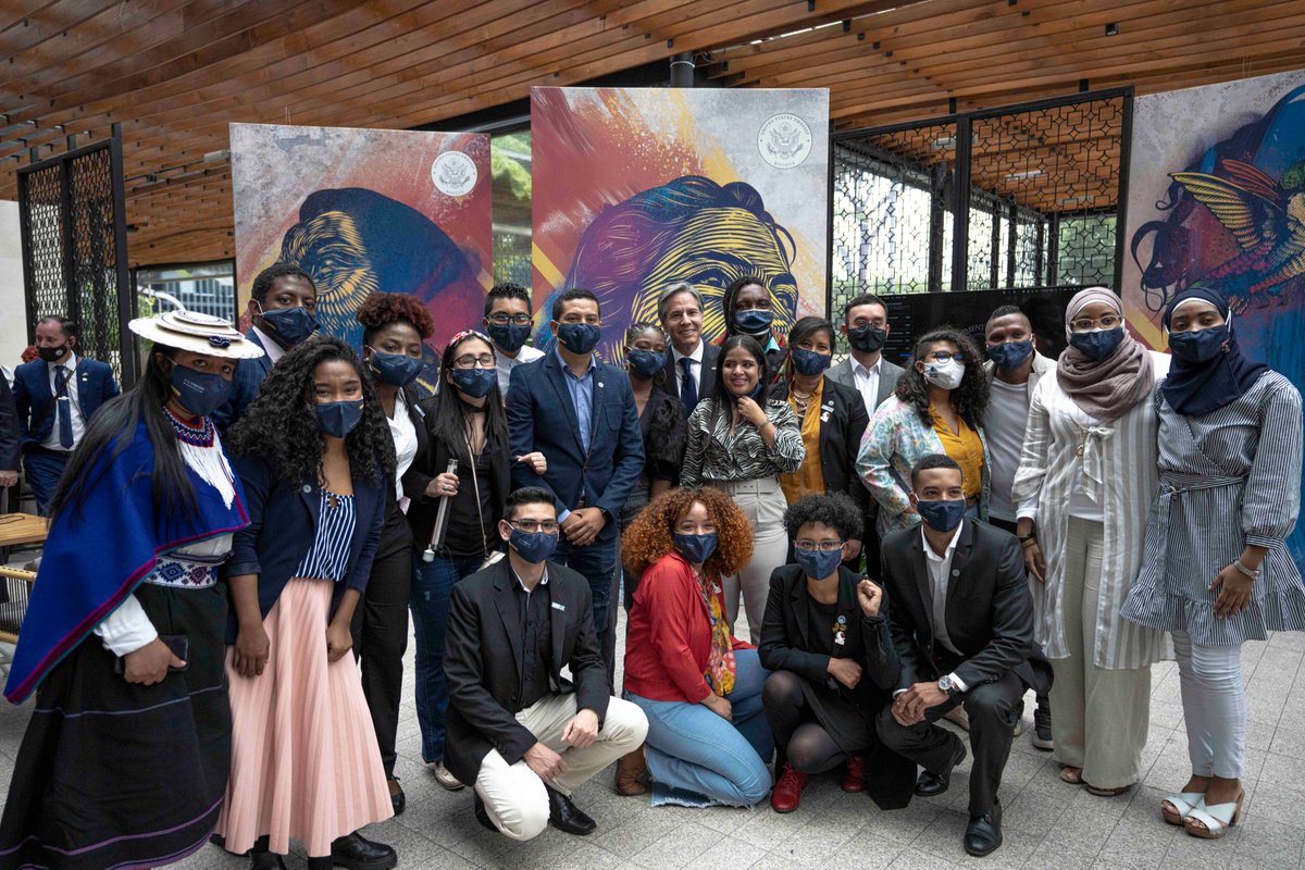 Remarkable to listen to young leaders in Colombia discuss the imperative of working together to tackle global challenges, including the climate crisis. It is imperative we listen to them and involve them in building a better future for all.