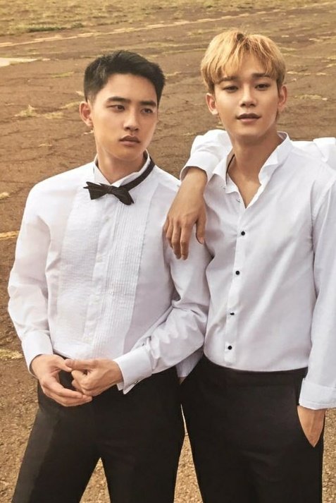 chensooupdates's tweet photo. Mr. Doh &amp; Mr. Kim (#Kyungsoo &amp; #Chen) https://t.co/W75QwqLX7P