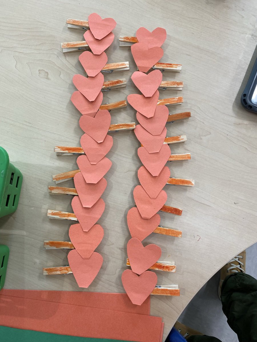 kinderCUE's tweet photo. Two friends worked really hard on our #unityday 🧡 pins. We 🧡our surprise. #kindercue #kinderdli #studentsagainstbullies @McKinnaCougars #oxnardk8 https://t.co/grSRvymqMH