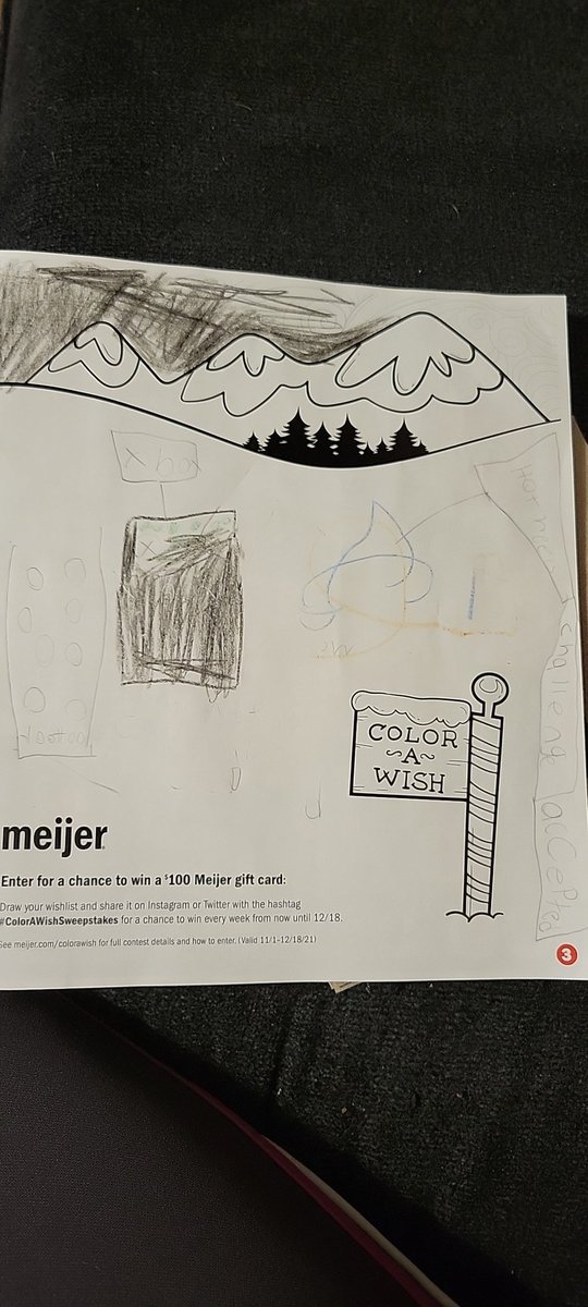 amjmsm's tweet photo. My son's Christmas wishlist
#colorawishsweepstakes https://t.co/X6eFcBHbti