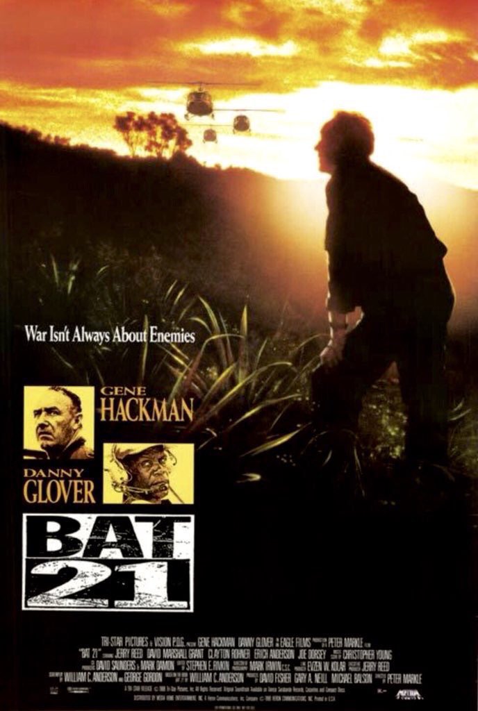 FilmNewsNos's tweet photo. 🎬MOVIE HISTORY: 33 years ago today, October 21, 1988, the movie ‘Bat*21’ opened in theaters!
#GeneHackman @mrdannyglover #JerryReed #DavidMarshallGrant #ClaytonRohner #ErichAnderson #JoeDorsey #JeffBaxter #DonRuffin #ScottAHowell https://t.co/psDBbaUaj2