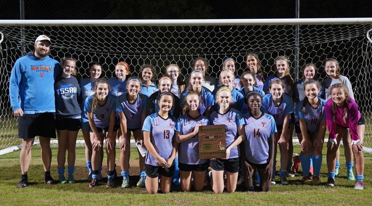 SGCSoccer1's tweet photo. Your Lady Hornet Soccer team is Region Champs!!! @kkaylapeterson opened the scoring, Aubrey Colvin had a hat trick including the game winner under 2 mins left! @Tetteybea_ @EllaPiercey and Peterson each had an assist! @ava_odle earned 9 tough saves tonight! #LadyHornet⚽️ https://t.co/HchbXFaidL
