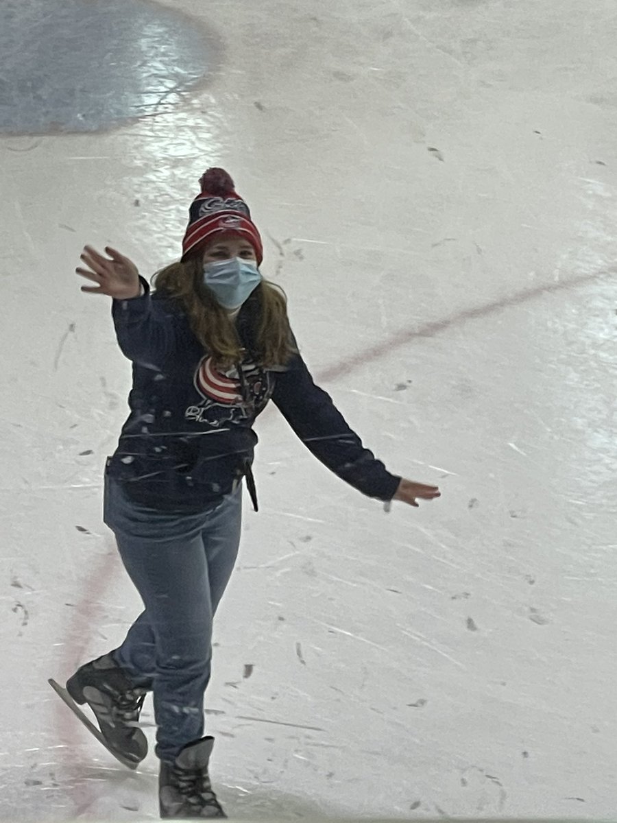deca_north's tweet photo. Hey Reagan! More highlights (highjinks) from Ohio DECA Career Day with Columbus Blue Jackets #cbj @PennycuffBiz @mr_ulbrich #PHSN DECA #president https://t.co/CpKVE6Lji7