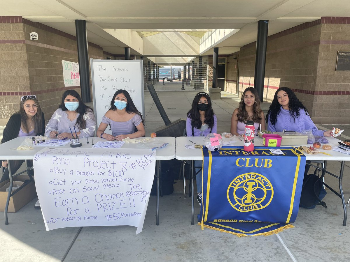 BCHS Interact Club tweet media