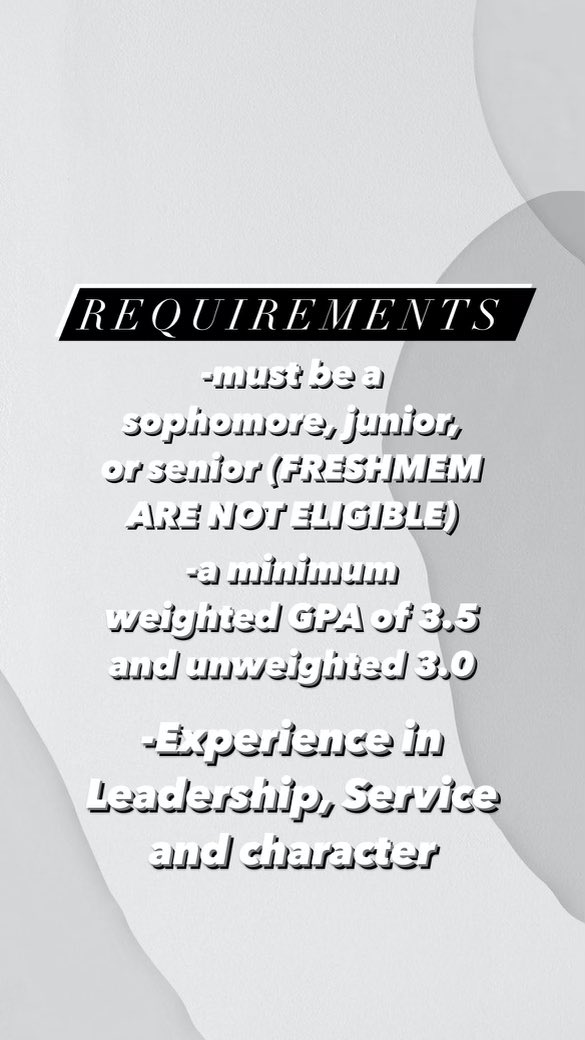 bdalenhs1's tweet image. Late applications will NOT be accepted!! Complete and turn them in to Ms. Brant in room 402. Message any of us officers with any questions or concerns:) 
#gobulls