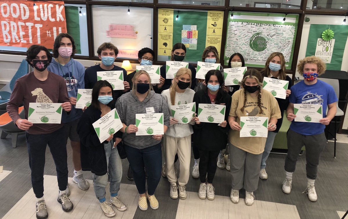 October 2021 Bystander Trainees! 
#D128DARING @LHS128Principal