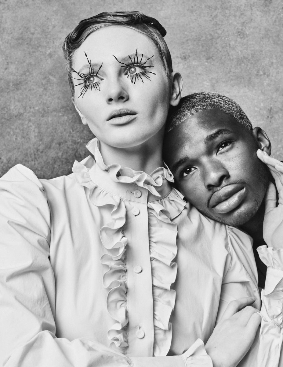 art8amby's tweet photo. #editorial "Performance" with #JackCope, Erin, AJ, Bobby, and #DavidCihacek by #MarianoVivanco in #GQStyleUK #FallWinter2021, styling by #LukeDay. Hair and makeup by #AdamGarland and #MonaLeanne. Credit images to tFS member Zorka #art8amby #art8ambygram #art8ambyeditorial https://t.co/YKUT6q3fwZ