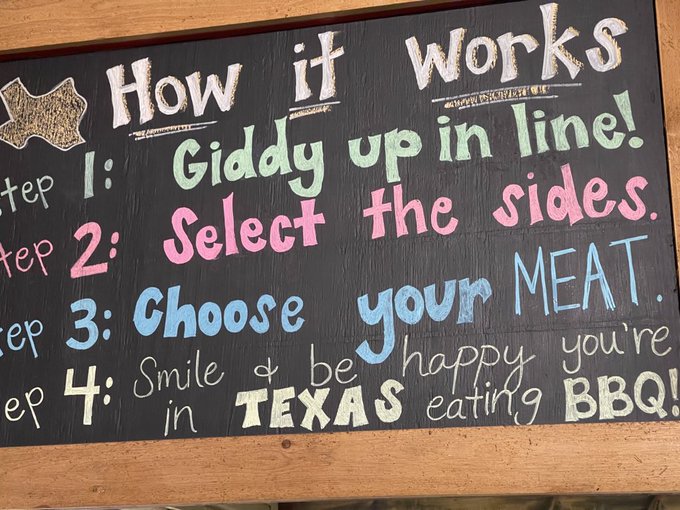 Smile and be happy you&rsquo;re in Texas eating BBQ 🎯 https://t.co/C5erlyHUtX<a href="/tag/dayofrest"class="tags"><span>#dayofrest</span></a><a href="/tag/lovewhereyouwork"class="tags"><span>#lovewhereyouwork</span></a>