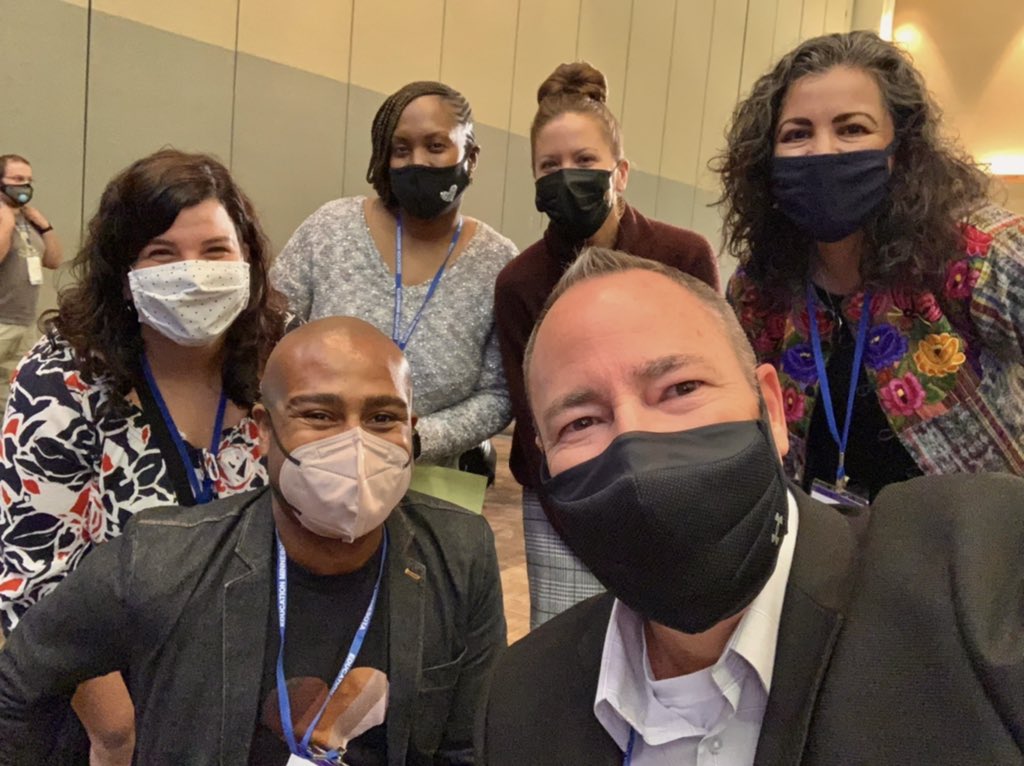 dougdooher's tweet photo. #meamn21 Fun, inspiration and learning with #mntoy finalists and the #mntoy herself, Natalia Benjamin! https://t.co/WqD8HHxUlR