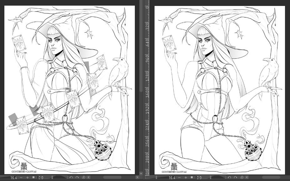 MischiArt's tweet photo. Happy Spooky Season!  It was so much fun designing this lady w/the Forge of Idols where P*trons voted on her design.  There are two coloring sheets; one full, one simple.

Join us at the Glowing Pendulum tier to gain access to this &amp; many more coloring pages! 

Link in bio. ⚔️ https://t.co/96gXDAhBG7