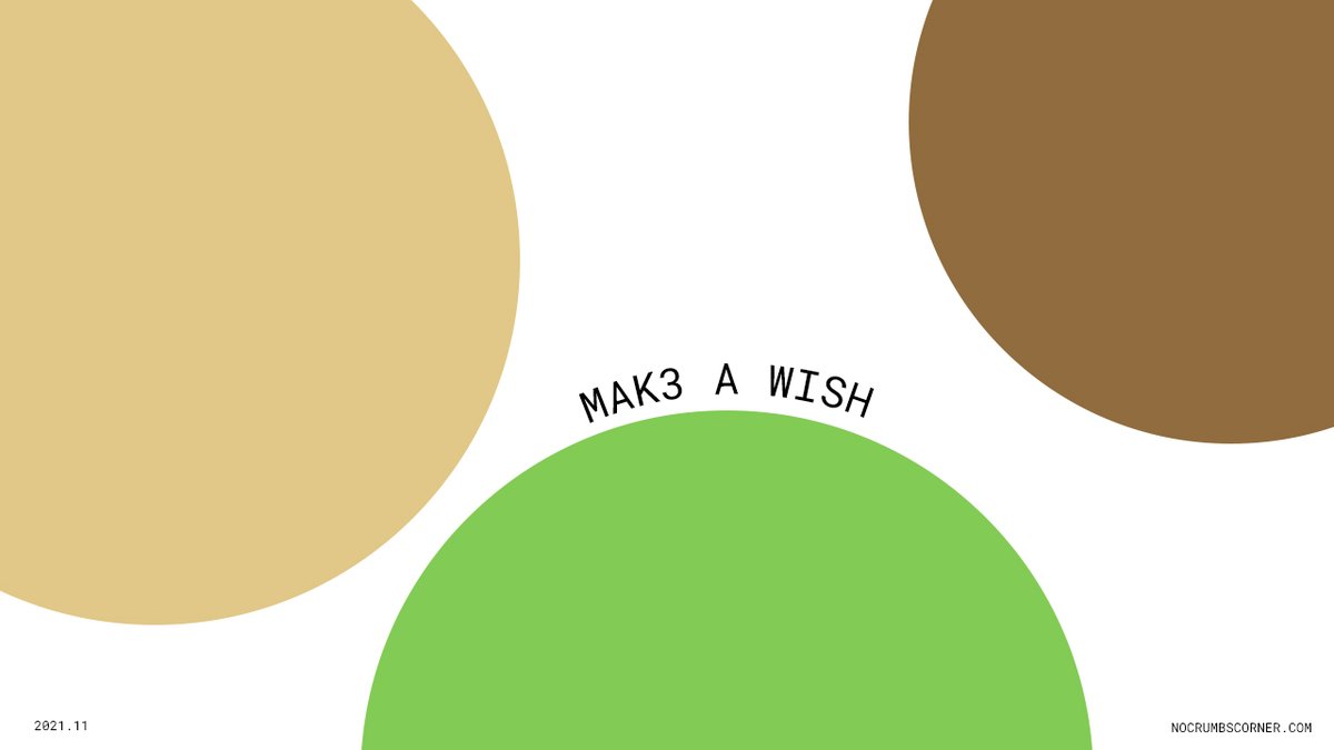 nocrumbscorner's tweet photo. Granting soon. ✨

#Mak3AWish https://t.co/WZwsmnu64p