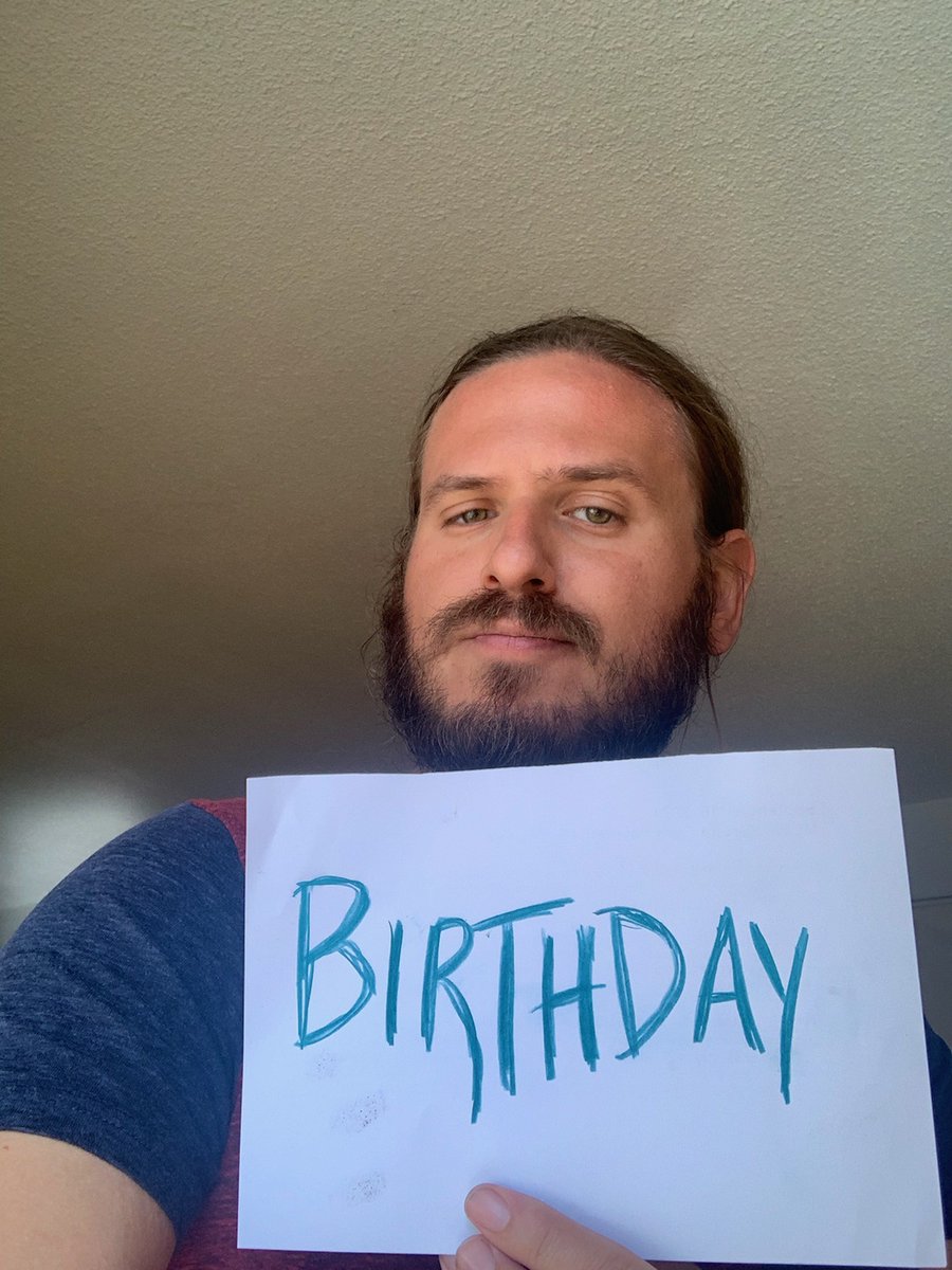 OmarNajam's tweet photo. Today is the day of birth of our princess parsnip @kellynugee. To celebrate @Amontiock @MiaResella and I decided to each hold up three posters that spell out Happy Birthday Kelly to show that even though we may not be in the same physical space, we're thinking of you 🎂 https://t.co/PO8gFHfSVD