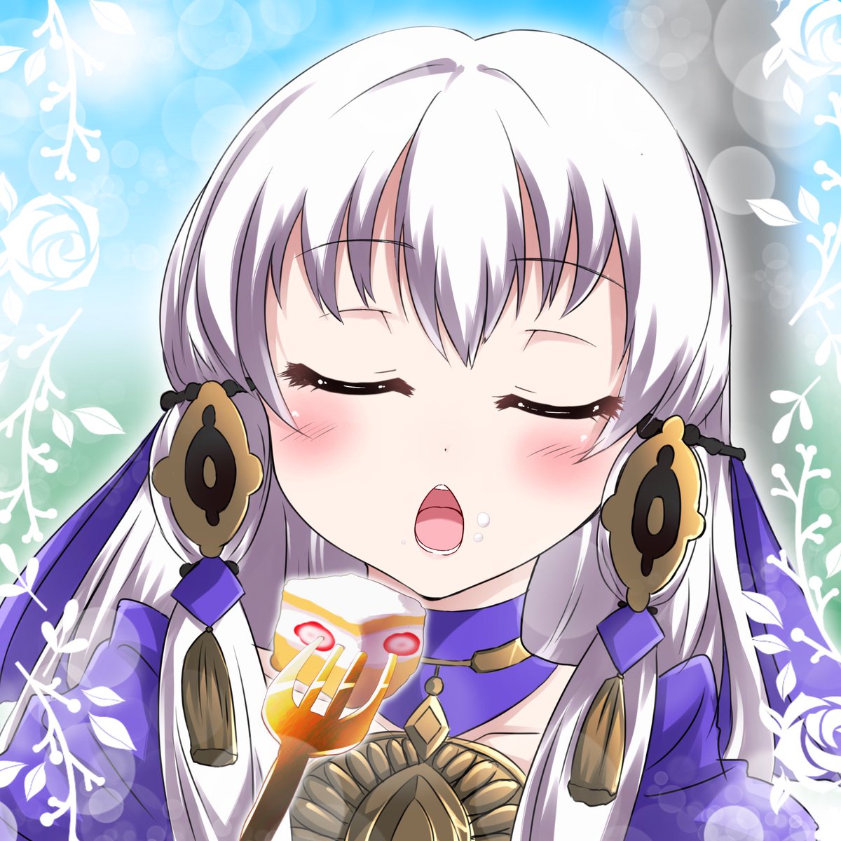 リシテア=フォン=コーデリア(ファイアーエムブレム風花雪月) 「・「おばけが怖いか」って?
子供じゃないんですから!
・そのお野菜はやめましょう」|ぜろのイラスト