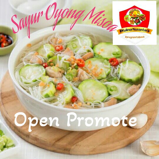 🥡🍚OPEN PROMOTE 🥙🍣
#programfolback
#KulinerNusantara
Sayur bening oyong misoa ini memiliki cita rasa yang lezat dan enak. Dapat divariasi sesuai selera.

Follow ⬇️
<a href="/herry_wl/">Herry Herry🇲🇨🇲🇨</a>

Cc ⬇️
<a href="/TheArieAir/">Arie Dirgantara</a> 
<a href="/wiwikherma/">Wiwik Hermawati</a> 
<a href="/Evie19101/">Evie1910</a> 

🔃❤Reply 

Sayur Oyong Misoa

#programfolback