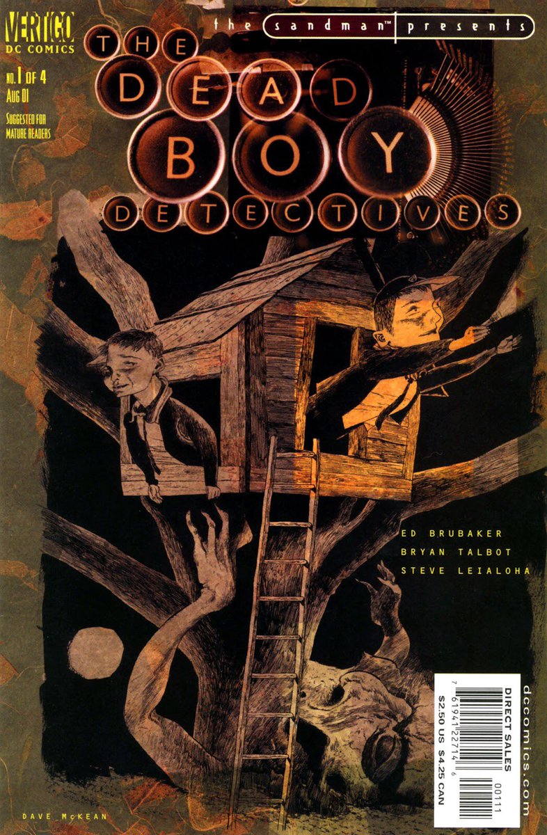 deadbotagency's tweet photo. the sandman presents: the dead boy detectives #1 https://t.co/uVBKieEira