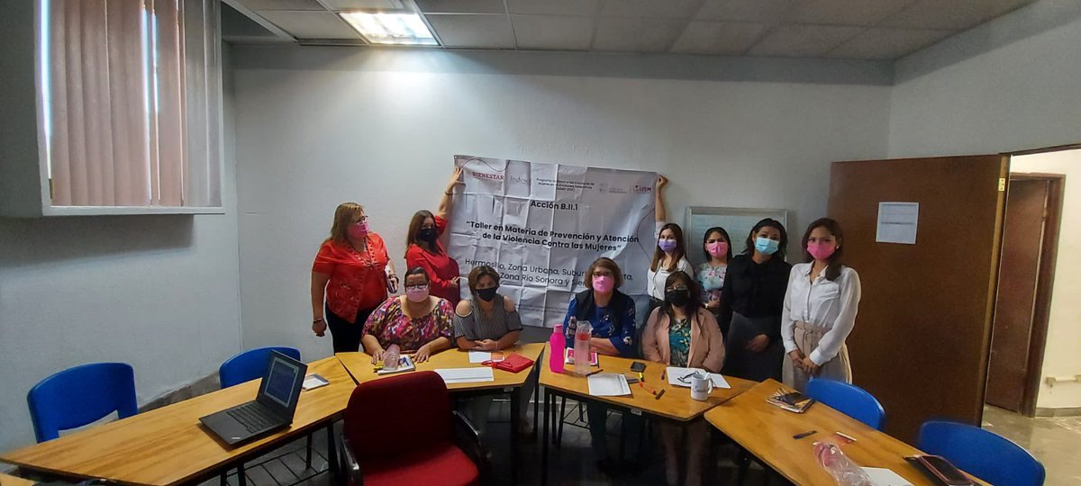 Md11Vale's tweet photo. Hoy tuvimos el honor de contar con la presencia de la Maestra @coyogarciab , quien impartió el taller “En materia de prevención y atención de la violencia contra las mujeres” dirigido a trabajadoras de #ISSSTE, En coordinación con el Instituto Sonorense de las Mujeres #ISM 👏🏻 https://t.co/TABR1biqwF