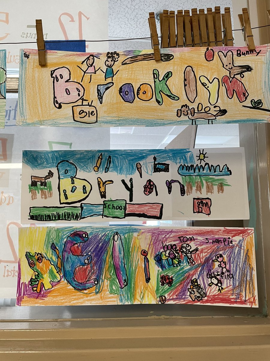 Check out these amazing My Name, My Identity Badges! Shout out to the @NorwoodES Superstars that made this school-wide project happen! A celebration of the uniqueness of every Norwood student! #MyNameMyIdentity #NameProject @JSzymanski301 @MsAsArtRoom @MrsF_ESOL @MsSchafer_ESOL