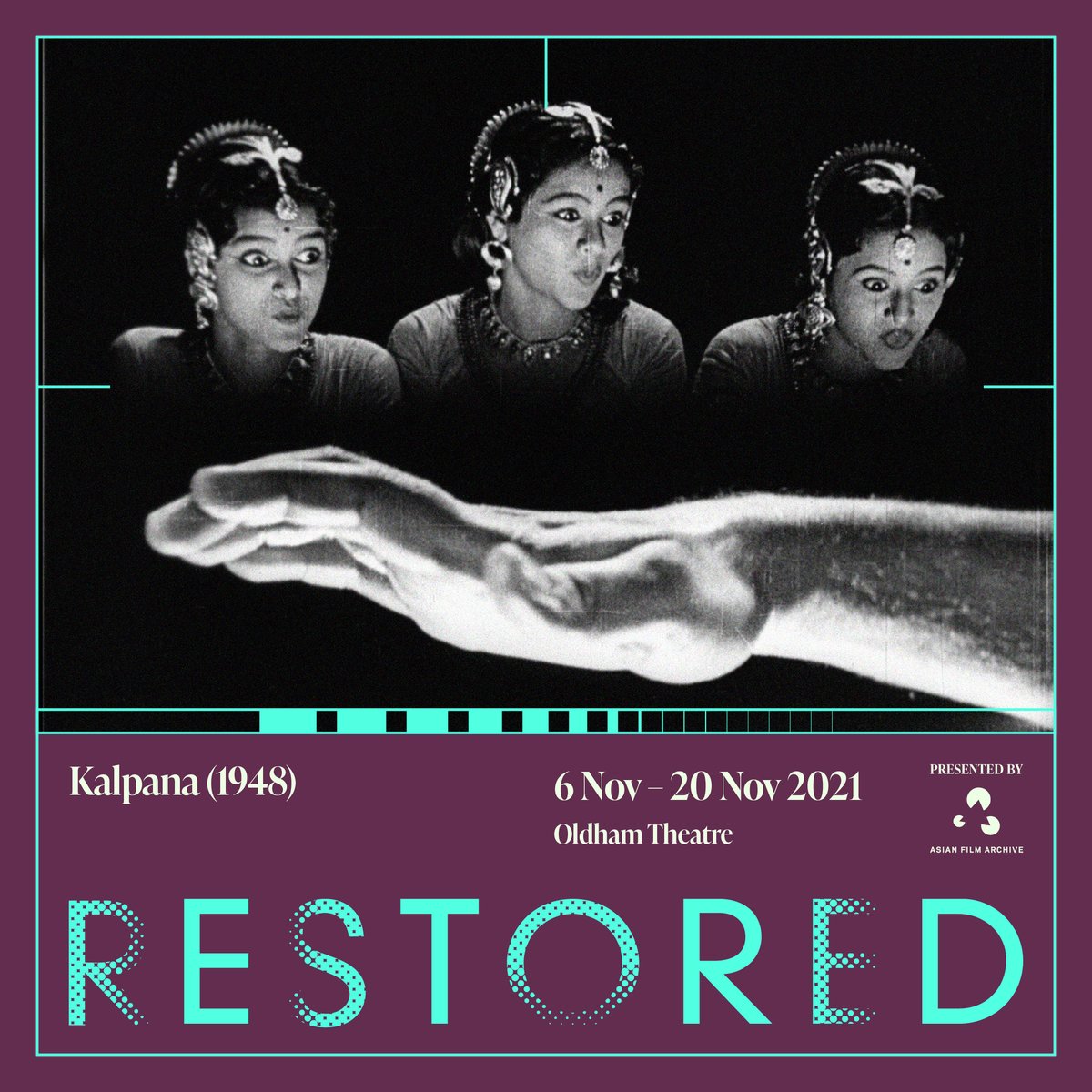 AFA_archive's tweet photo. [COMING SOON] The hypnotic, envelope pushing KALPANA (1948) is the only film made by legendary dancer Uday Shankar and was a major influence on acclaimed filmmaker Satyajit Ray who watched the film 11 times. 

Learn more: https://t.co/N71kFPbtfC https://t.co/XGWdIkcUD0