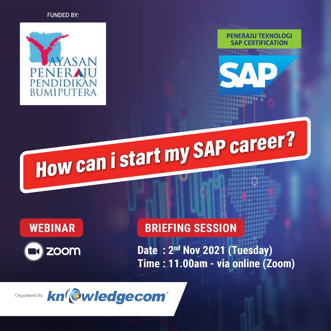 KarierUkm's tweet photo. Yayasan Peneraju Pendidikan Bumiputera (YPPB) has opened its funding to all Final Year students from any discipline of Business, Science, Technology, Engineering, Mathematics &amp; Finance who are keen in propelling a career in SAP!

Click for more details: https://t.co/USHwMzmNR5 https://t.co/k6FCsC0bfs