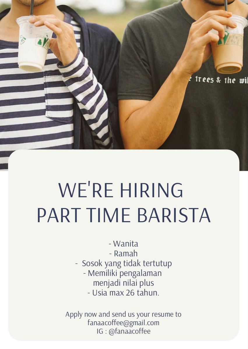 LAGI CARI KELUARGA BARU! 
•
Bagi yang ingin, silahkan langsung apply yah 🖤🖤🖤🖤