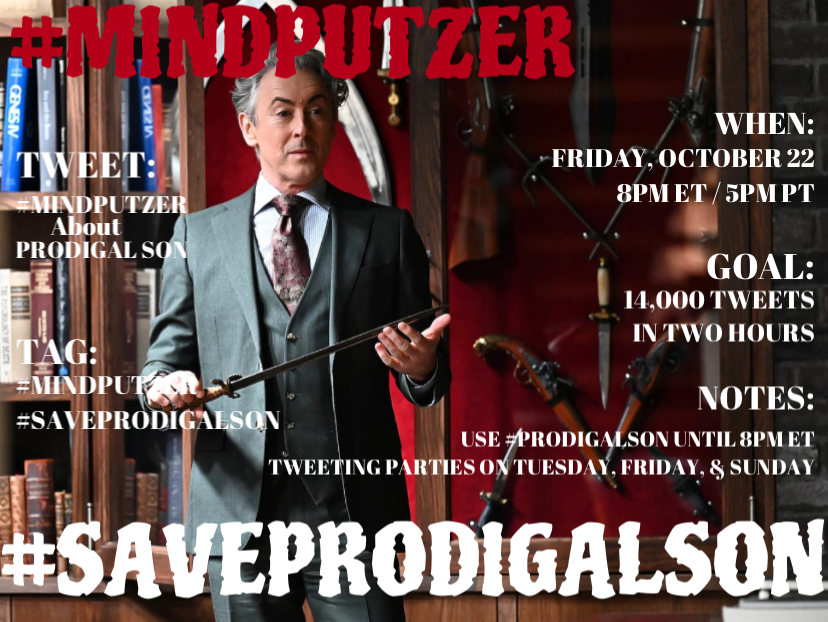 ProdigalSaviors's tweet photo. #SAVEPPRODIGALSON TWITTER PARTY 10/22 AT 8PM ET / 5PM PT!
→ Only use 2 hashtags.
→ Use #ProdigalSon as hashtag of the day.
→ Make sure to hashtag #/MindPutzer when the time comes!
→ Tweet like you're trying to prove that the person you're conversing with isn't getting to you. https://t.co/XaDXVSURaj