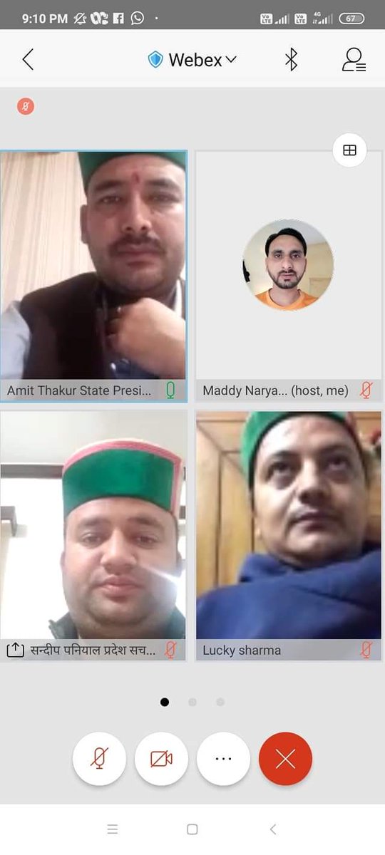 BJYM Himachal tweet media