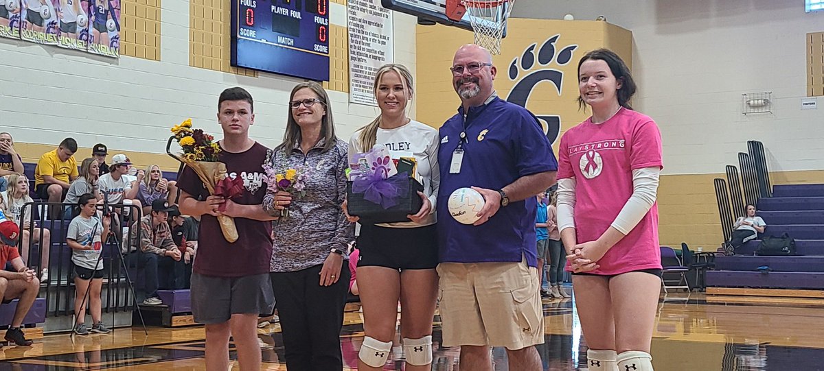 godley_vball's tweet photo. SENIOR•NIGHT•2021
Thank you Seniors for all you have given to Godley Volleyball! 💜🏐💛 https://t.co/Z4VJUwX1iE