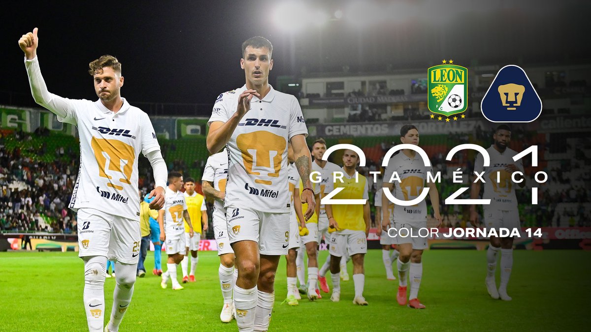 PumasMX's tweet photo. Esto aún no termina, seguimos y seguiremos trabajando con toda la garra para sumar todos los puntos posibles 🐾

🎨Este es el color @Suzuki_Mex de nuestro encuentro ante León . 

https://t.co/O7YDMPTlO2

#ComoDebeSer #SoyDePumas https://t.co/oiH6MuZfZg