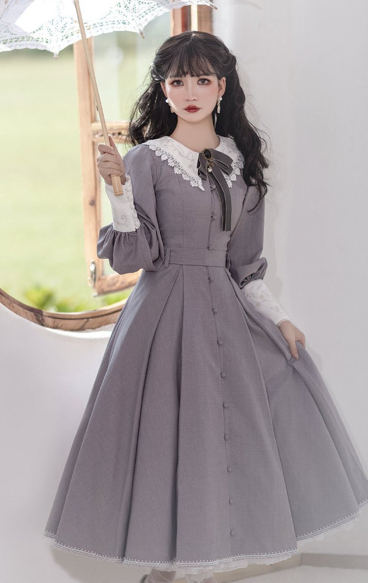 LolitaWardrobe's tweet photo. 【-The Lyric Poetry Autumn Winter-】 Autumn Winter Lolita OP Dress New Worn Photos

◆ Shopping Link >>> https://t.co/azM76xIiwq
◆ This Dress Will Be NOT Available in About 13 Hours Later!!! https://t.co/EU8tZwPrGG