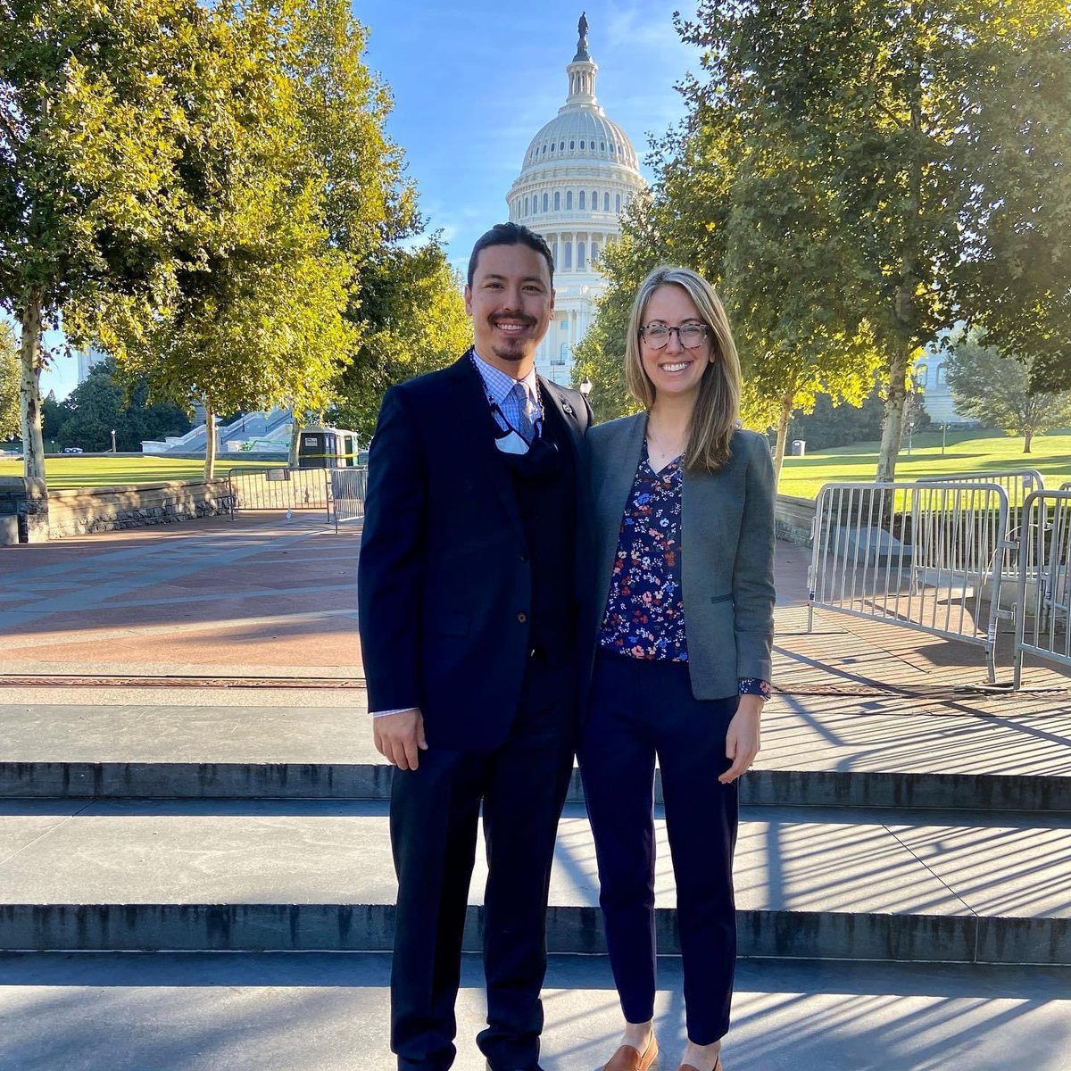 UtahTOY2014's tweet photo. Proud to have John Arthur &amp; Lauren Merkley represent @UTPublicEd on our nation’s Capitol Hill!  #uted #UTSTOY @NNSTOY #teachersleading https://t.co/aCwBVJejB7