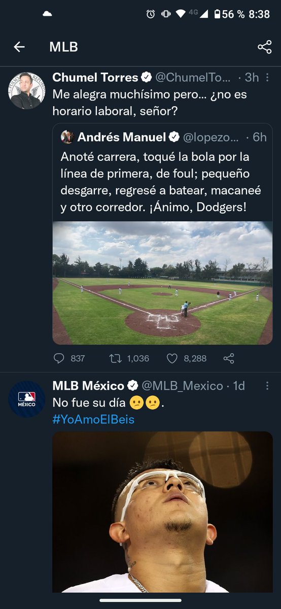 KarolRolvegaak's tweet photo. @ChumelTorres Vengo a compartirles esta joya... https://t.co/sAdlCIKAzK