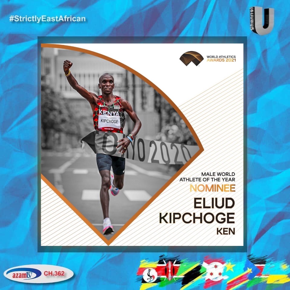 S2N_ENT's tweet photo. #ChannelUSports congrats to Uganda’s @joshuacheptege1 & Kenya’s @EliudKipchoge upon their nominations in the World Athletics Awards for the Male World Athlete of the Year 2021!
To vote for them visit the @worldathletics official website!
#ChannelUNews #StrictlyEastAfrican https://t.co/VowH3xCue2