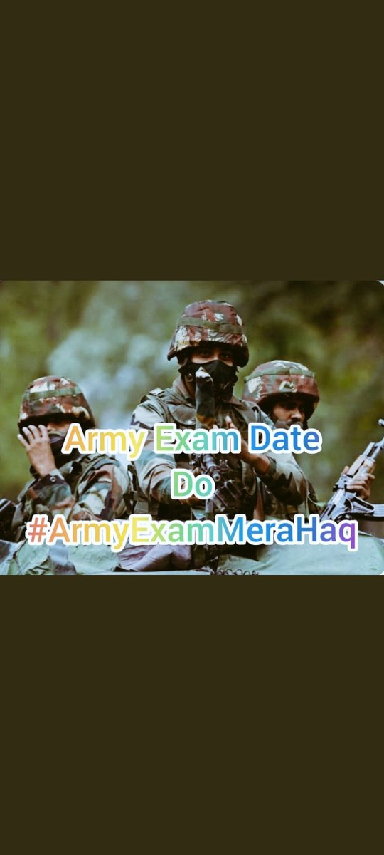 PRAKASH03051459's tweet photo. @hanumanbeniwal #ArmyExamMeraHaq
#armyexamkarao
#ArmyExamFixDatedoo
@PMOIndia
@adgpi @dnewsbharat
@hanumanbeniwal @rajnathsingh @rpbreakingnews @AmitShahOffice @DefenceMinIndia @PMOIndia @hanumanbeniwal @SHIFUJIJAIHIND @RajCMO @KhansirOfficial @ashokgehlot5 @UtkarshClasses https://t.co/tNC7kTJC6L