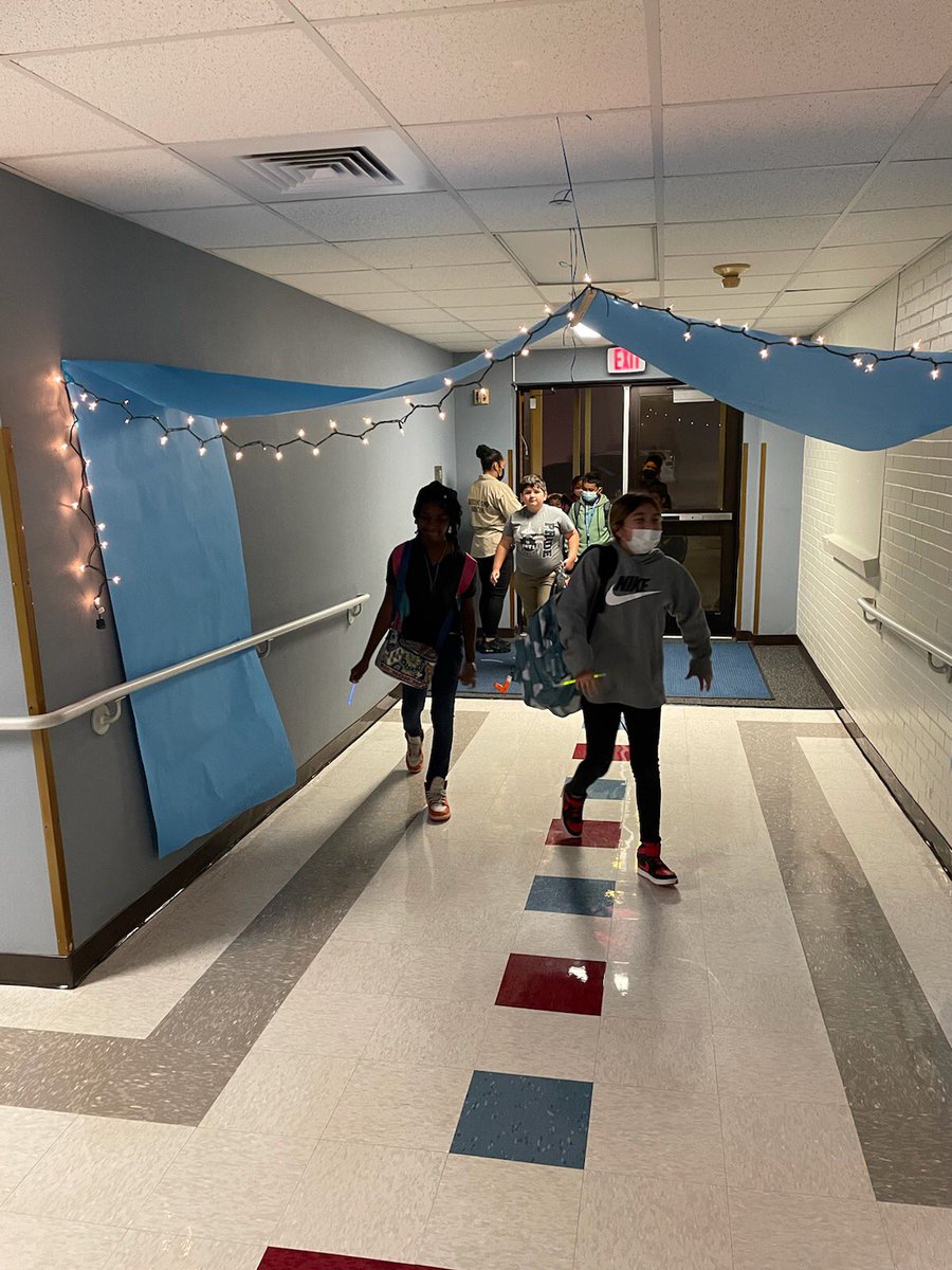 JacksonLCISD's tweet photo. Jackson Jets rocked the school today. Teachers engaged students with all kind of camping themed learning! Pt.1 @JacksonLCISD #rocktheschool https://t.co/JJdjH9DZoB