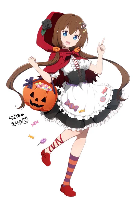 らくがきハロウィンで伊香保葉凪🎃
#温泉むすめ 