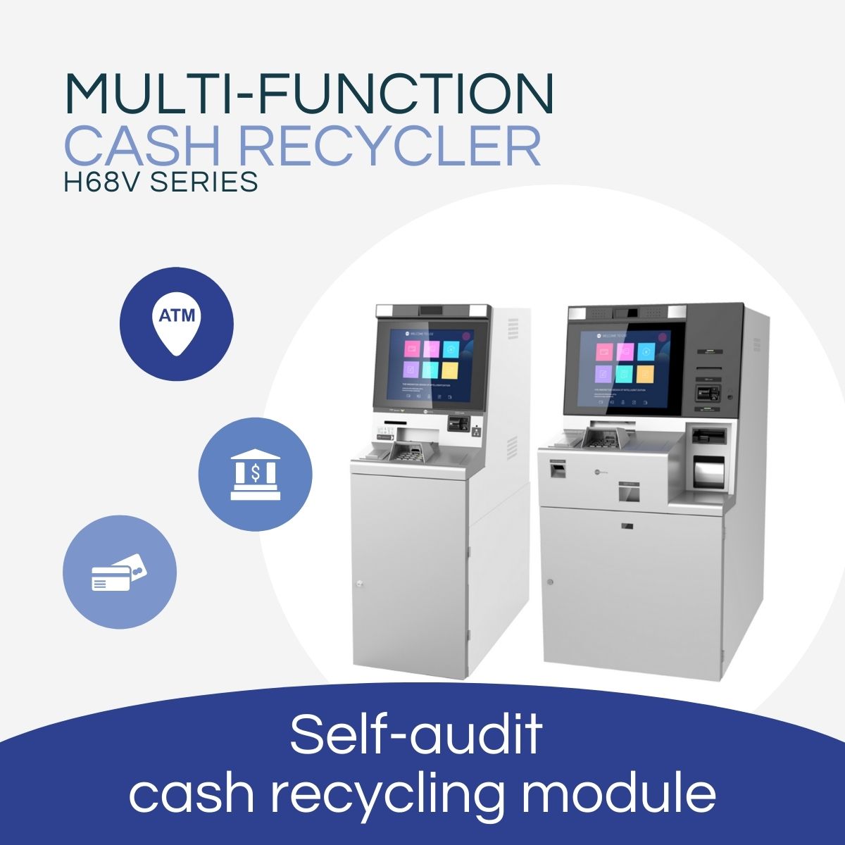 Informaticshlds's tweet photo. The new cash recycling module supports note auditing to raise more #benefits of #cashmanagement and CIT procedure, making it a valuable model to optimize your business.
#CashRecycler #ATM #DigitalBankingSolution #SmartBanking #BranchTransformation #DigitalBanking https://t.co/fBH6IJ02mv