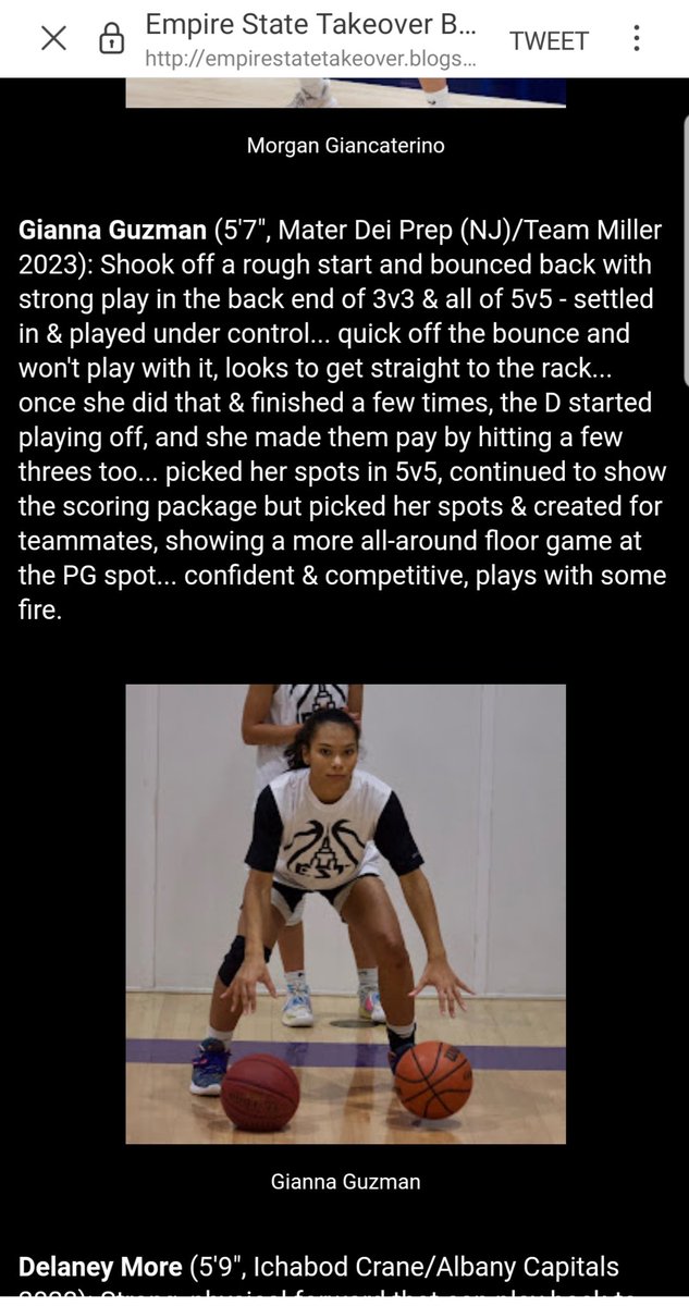 Thank you <a href="/NYSTakeover/">Empire State Takeover</a> for the write up! I had a great time and met new friends along the way!! can’t wait for the next one!
<a href="/mdpwbb/">MDPWBB</a> <a href="/PGHNewJersey/">Prep Girls Hoops New Jersey</a> <a href="/FootprintzGroup/">The FOOTPRINTZ GROUP</a> <a href="/BBallWallSt/">BBallWallStreet 🏀</a>
<a href="/EliteTeamMiller/">Lance Miller</a> <a href="/NJLadiesHoops/">NJ Ladies Hoops</a> <a href="/coachschoiceusa/">COACH'S CHOICE USA</a> <a href="/ushoops/">Coach Rich Leary</a> <a href="/FedombalRD/">Federación Dominicana De Baloncesto</a>