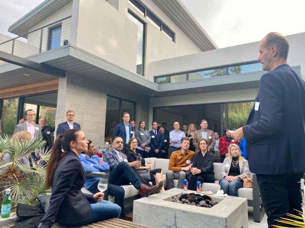 DKcgSV's tweet image. Pleasure meeting great people from #SiliconValley today, doing inspiring work within tech, science, governmental affairs &amp;amp; VC (just to mention a few). Look much forward to working with you &amp;amp; strengthen the DK-CA cooperation!🇩🇰 Thank u for hosting the great event @chancellor_nana!