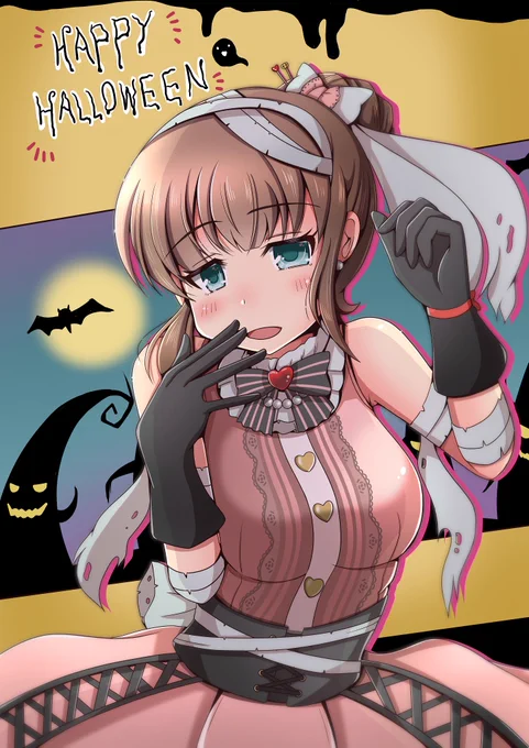 ハッピーハロウィン♡
ハロウィンまゆさん描きました 